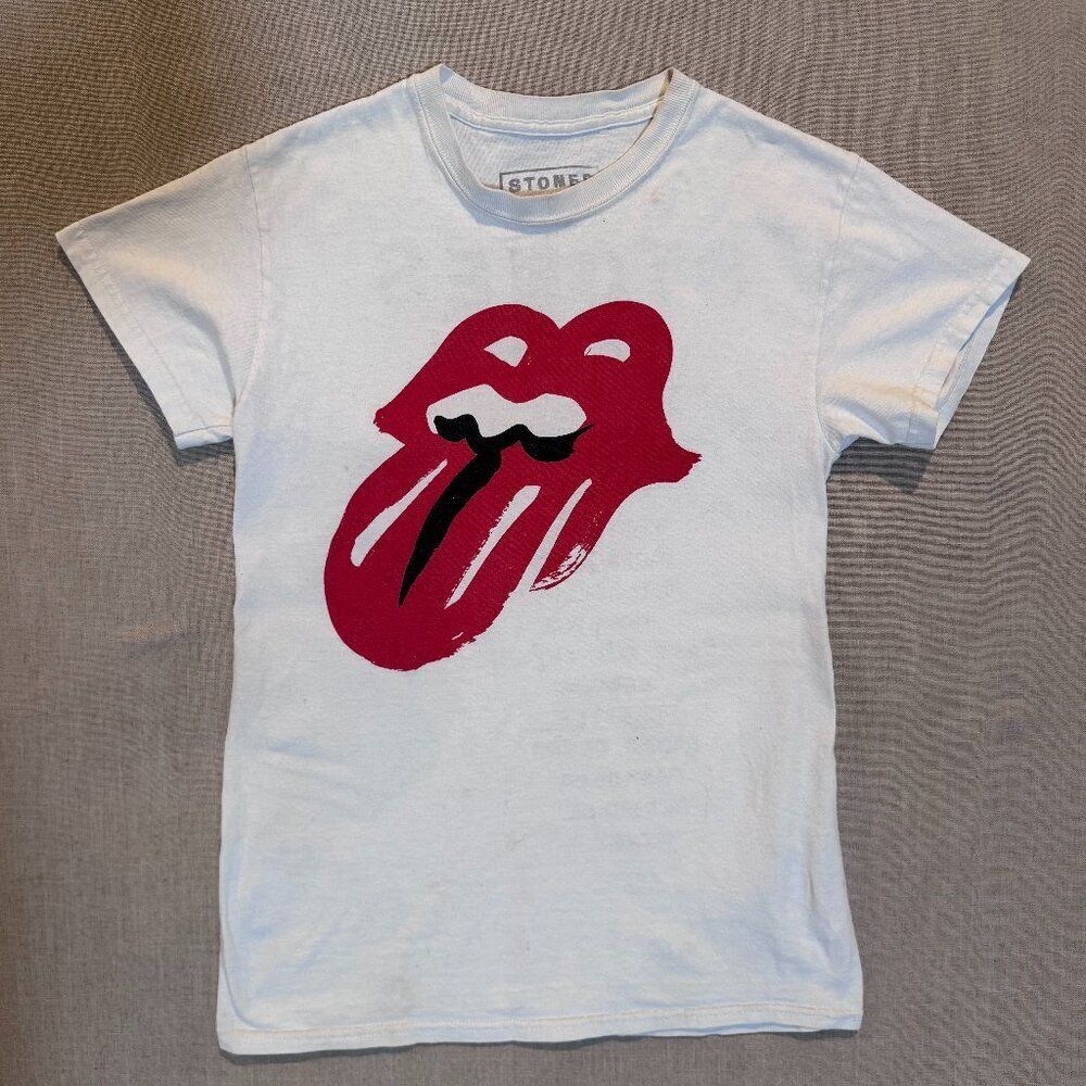 Rolling Stones No Filter Tour 2019 Concert T-Shirt White Vintage Style